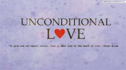 Unconditional Love-Oscar Wilde Quote